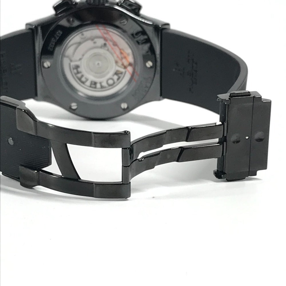HUBLOT 521.CM.1771.RX 裏スケ クラシックフュージョン ブラックマジック クロノグラフ 自動巻き ウォッチ メンズ時計 腕時計 セラミック メンズ ブラック