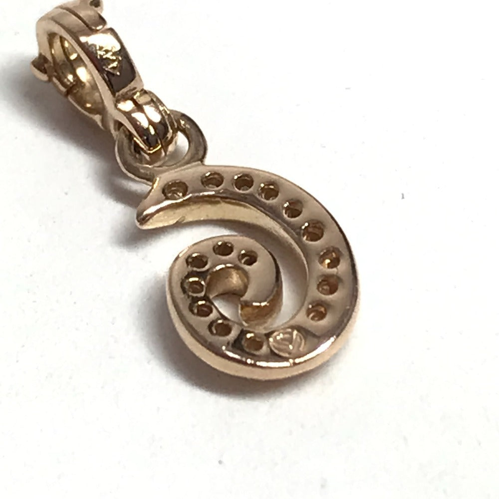 FRANCK MULLER ネックレス ジュエリー アクセサリー チョーカー タリスマン No.6 チャーム ゴールド K18 ペンダントトップ Au750 ユニセックス ピンクゴールド