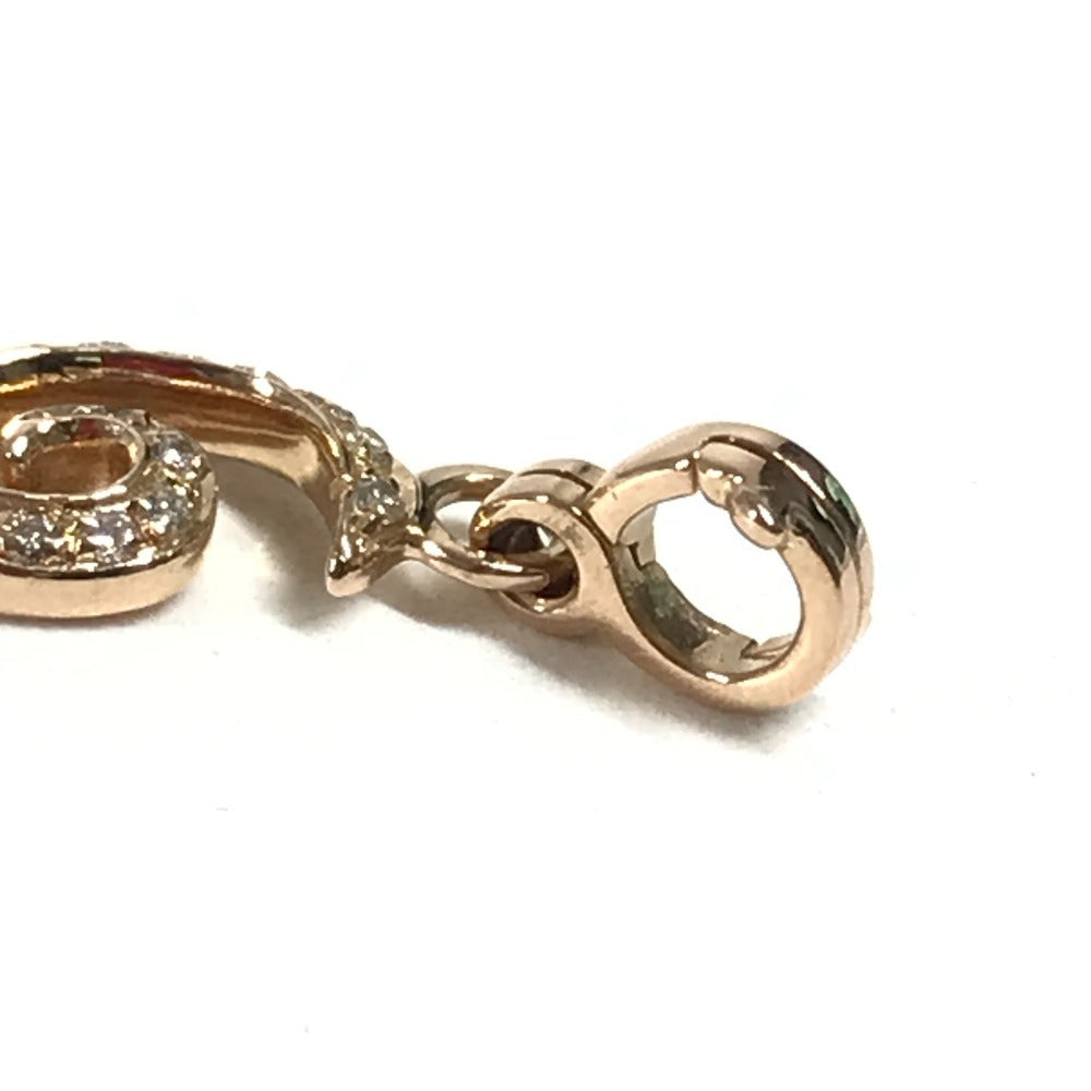 FRANCK MULLER ネックレス ジュエリー アクセサリー チョーカー タリスマン No.6 チャーム ゴールド K18 ペンダントトップ Au750 ユニセックス ピンクゴールド