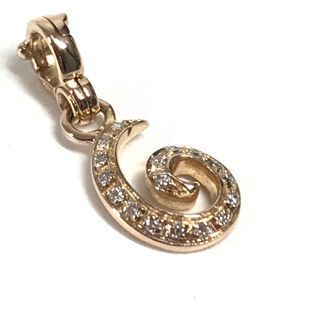 FRANCK MULLER ネックレス ジュエリー アクセサリー チョーカー タリスマン No.6 チャーム ゴールド K18 ペンダントトップ Au750 ユニセックス ピンクゴールド