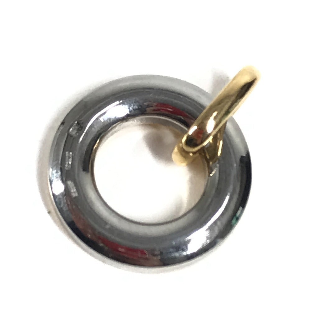 BVLGARI ネックレス ジュエリー アクセサリー チョーカー ロゴ バイカラー ゴールド K18YG ペンダントトップ K18 ユニセックス ゴールド