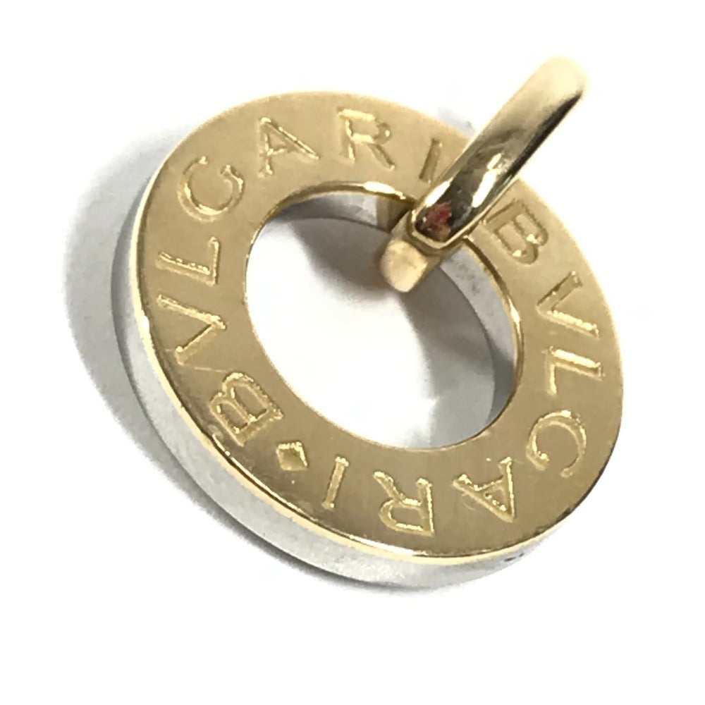 BVLGARI ネックレス ジュエリー アクセサリー チョーカー ロゴ バイカラー ゴールド K18YG ペンダントトップ K18 ユニセックス ゴールド