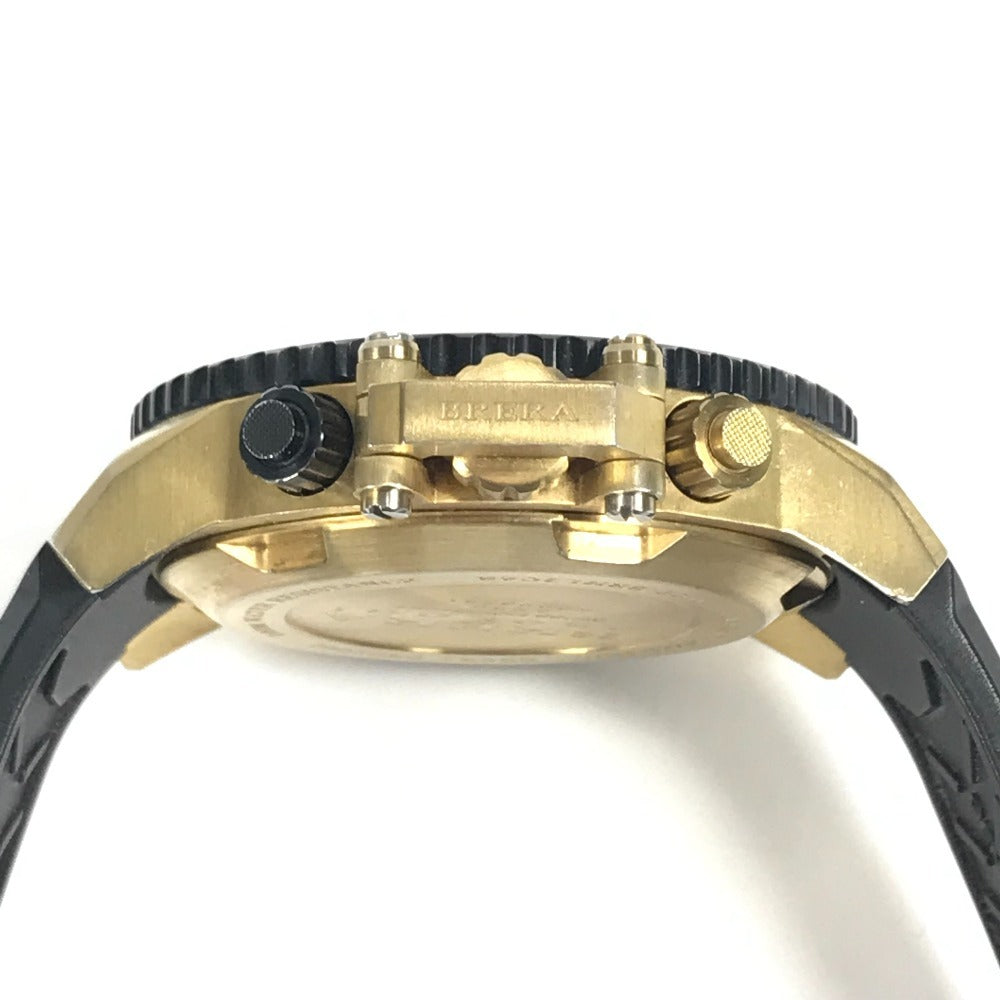 BRERA OROLOGI BRML2C48 ロゴ ウォッチ メンズ時計 腕時計 ラバー メンズ ブラック