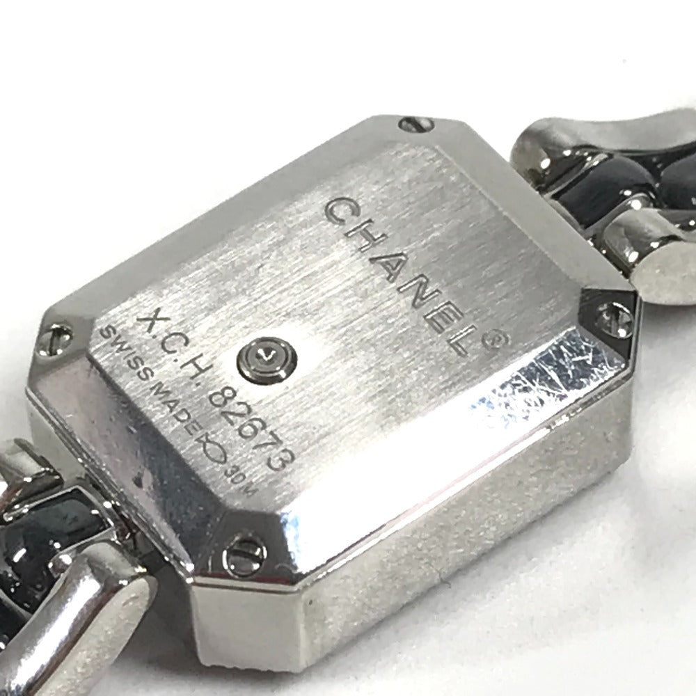 CHANEL H2163 ダイヤモンド ダイヤ ベゼルダイヤ プルミエール レディースウォッチ ウォッチ 腕時計 SS レディース ブラック