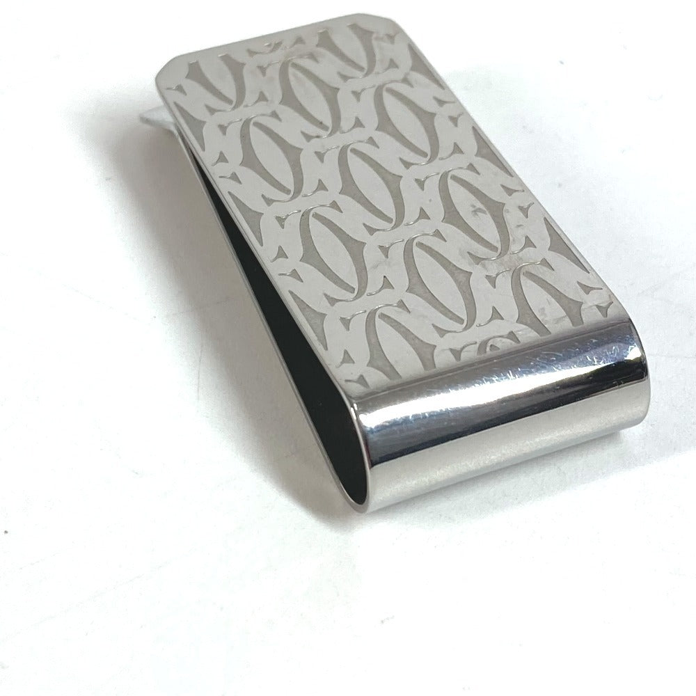 CARTIER アクセサリー C ドゥ カルティエ 財布 札ばさみ マネークリップ SS ユニセックス シルバー