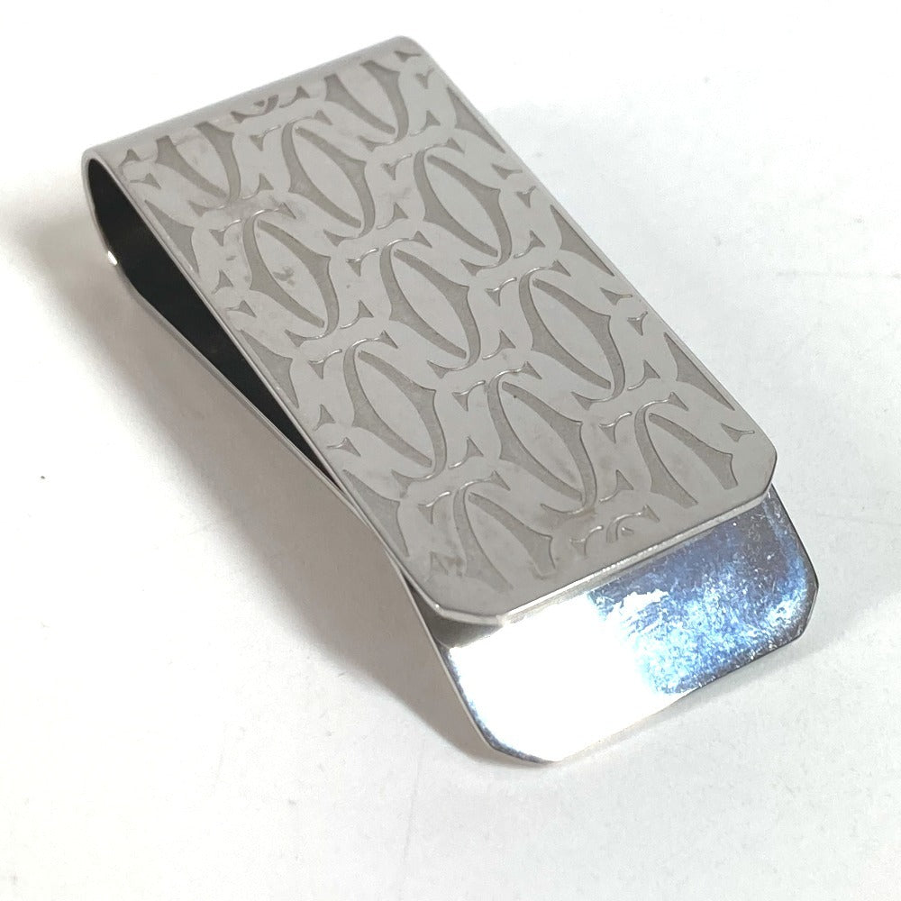 CARTIER アクセサリー C ドゥ カルティエ 財布 札ばさみ マネークリップ SS ユニセックス シルバー