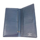 LOUIS VUITTON M30662 Taiga Portefeuille Brazza Long Wallet, Bifold, Taiga Leather, Unisex, Ocean Blue