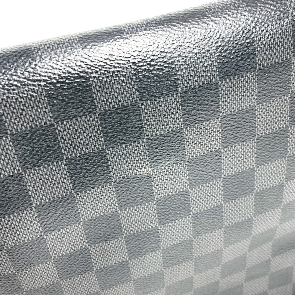 LOUIS VUITTON N41028 ダミエグラフィット ディストリクト PM NM 斜め掛け カバン フラップ ショルダーバッグ ダミエグラフィットキャンバス ユニセックス ブラック