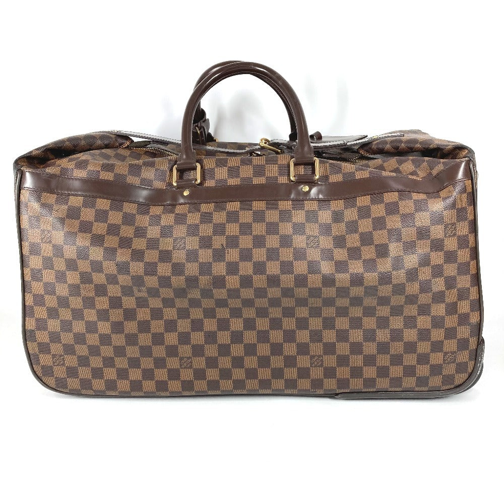 LOUIS VUITTON N23203 ダミエ エオール60 エオール 60 2WAYバッグ ボストンバッグ スーツケース 旅行バッグ トラベルバッグ キャリーバッグ ダミエキャンバス レディース エベヌ ブラウン