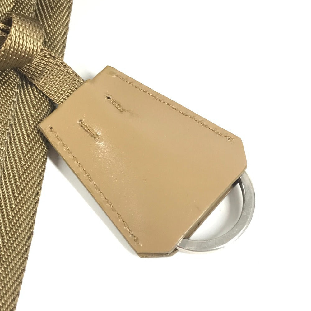 PRADA B9223 Triangle Logo Plaque Tote Bag, Vertical Tote Bag, Shoulder Bag, Nylon, Unisex, Beige