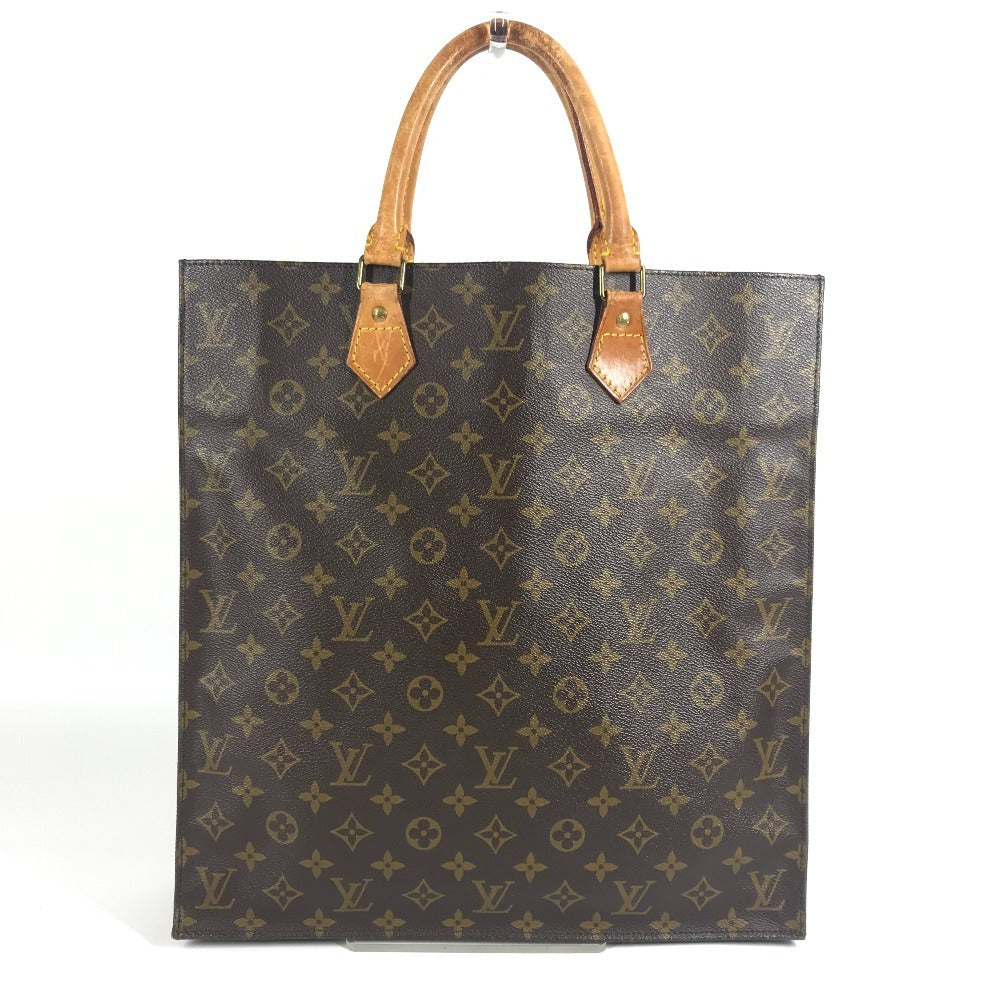LOUIS VUITTON M51140 モノグラム サックプラ カバン トートバッグ 縦型トート ハンドバッグ モノグラムキャンバス レディース ブラウン