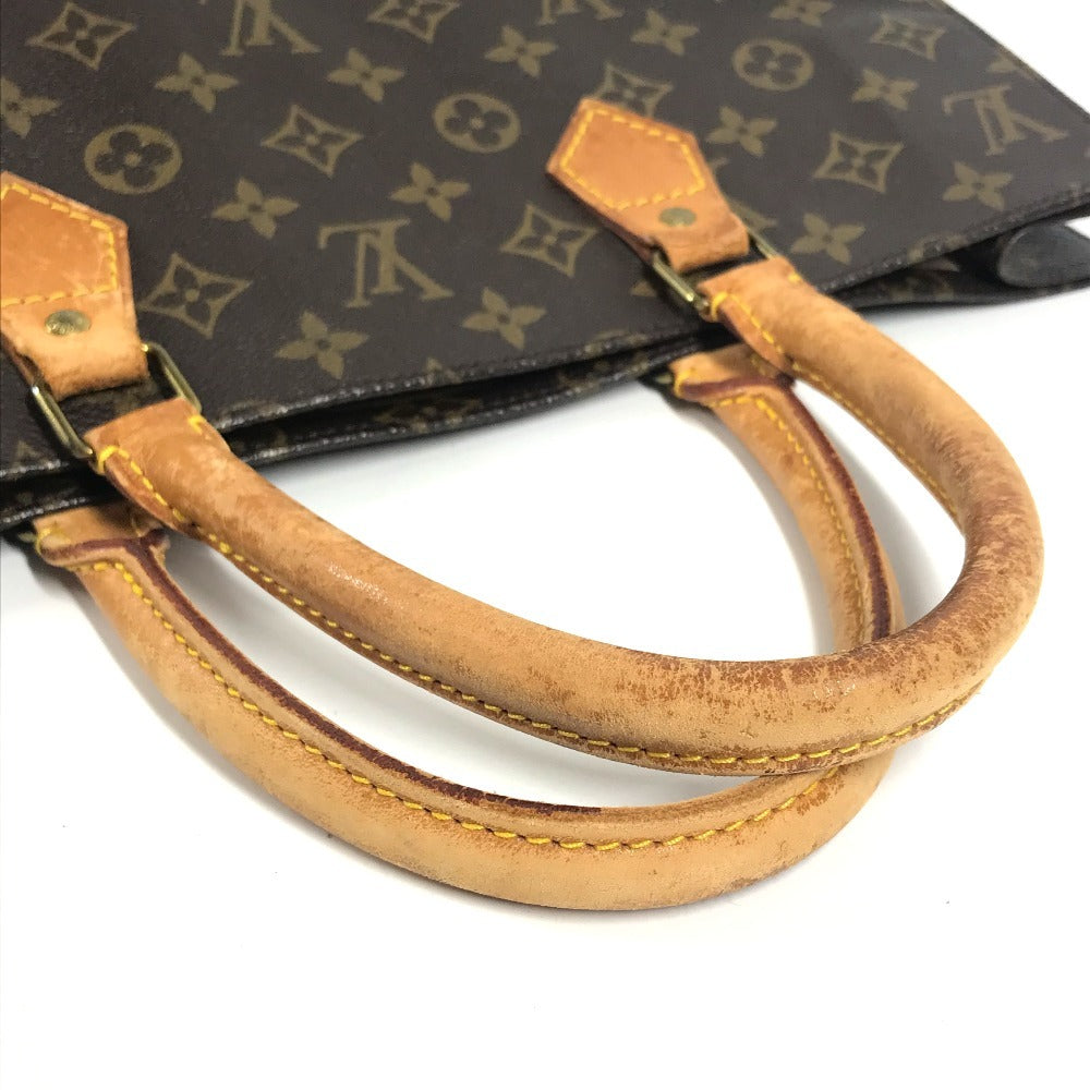 LOUIS VUITTON M51140 モノグラム サックプラ カバン トートバッグ 縦型トート ハンドバッグ モノグラムキャンバス レディース ブラウン