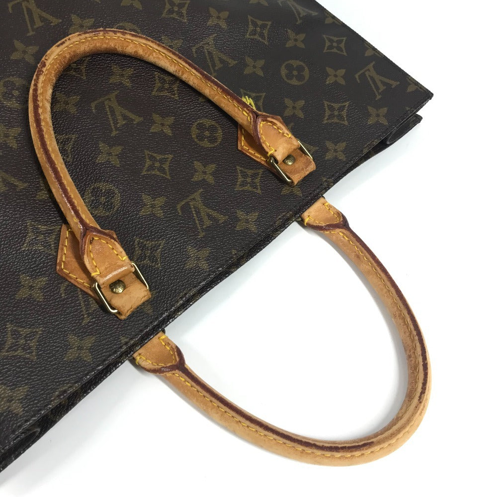 LOUIS VUITTON M51140 モノグラム サックプラ カバン トートバッグ 縦型トート ハンドバッグ モノグラムキャンバス レディース ブラウン