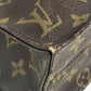 LOUIS VUITTON M51140 モノグラム サックプラ カバン トートバッグ 縦型トート ハンドバッグ モノグラムキャンバス レディース ブラウン