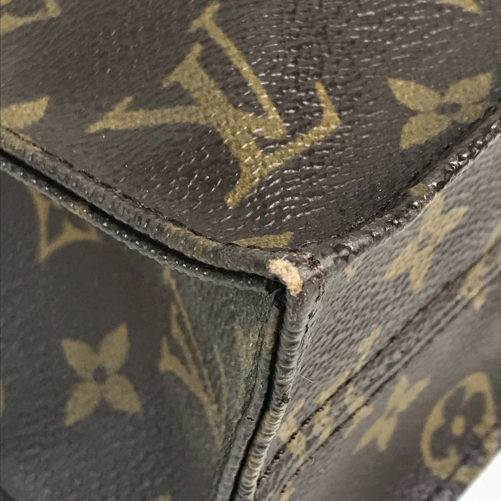 LOUIS VUITTON M51140 モノグラム サックプラ カバン トートバッグ 縦型トート ハンドバッグ モノグラムキャンバス レディース ブラウン