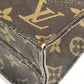 LOUIS VUITTON M51140 モノグラム サックプラ カバン トートバッグ 縦型トート ハンドバッグ モノグラムキャンバス レディース ブラウン
