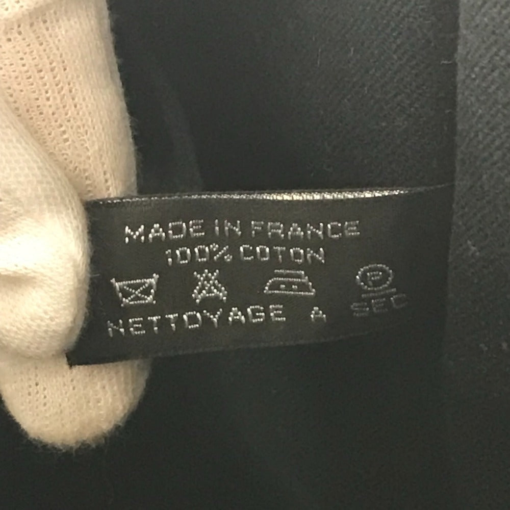 HERMES フールトゥGM フールトゥ GM トートバッグ 肩掛 カバン ショルダーバッグ キャンバス ユニセックス ブラック