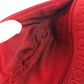 Christian Louboutin mesh spike stud belt bag, crossbody bag, shoulder bag, nylon, unisex, red