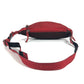 Christian Louboutin mesh spike stud belt bag, crossbody bag, shoulder bag, nylon, unisex, red