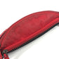 Christian Louboutin mesh spike stud belt bag, crossbody bag, shoulder bag, nylon, unisex, red