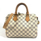 LOUIS VUITTON N40608 Damier Azur Speedy Bandouliere 25 Bag, Mini Boston Bag, Shoulder Bag, Crossbody Bag, Handbag, Damier Azur Canvas, Unisex, White