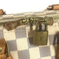 LOUIS VUITTON N40608 Damier Azur Speedy Bandouliere 25 Bag, Mini Boston Bag, Shoulder Bag, Crossbody Bag, Handbag, Damier Azur Canvas, Unisex, White