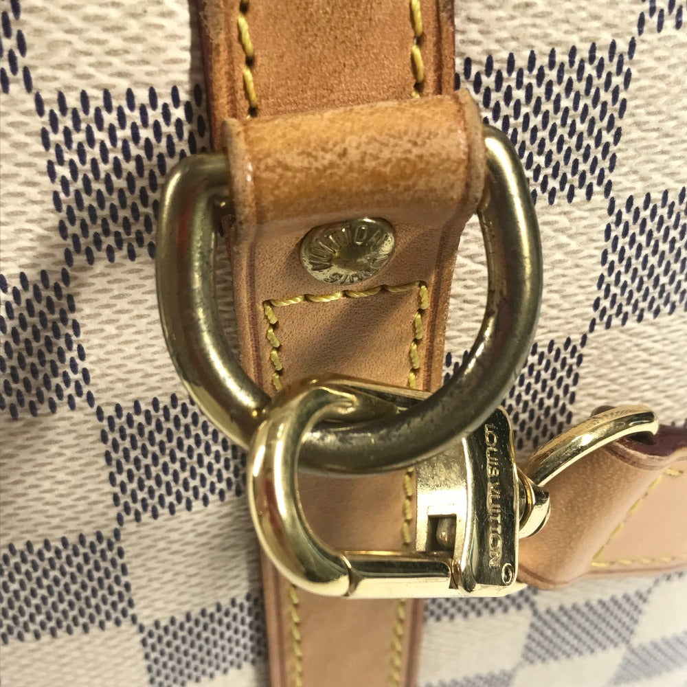 LOUIS VUITTON N40608 Damier Azur Speedy Bandouliere 25 Bag, Mini Boston Bag, Shoulder Bag, Crossbody Bag, Handbag, Damier Azur Canvas, Unisex, White