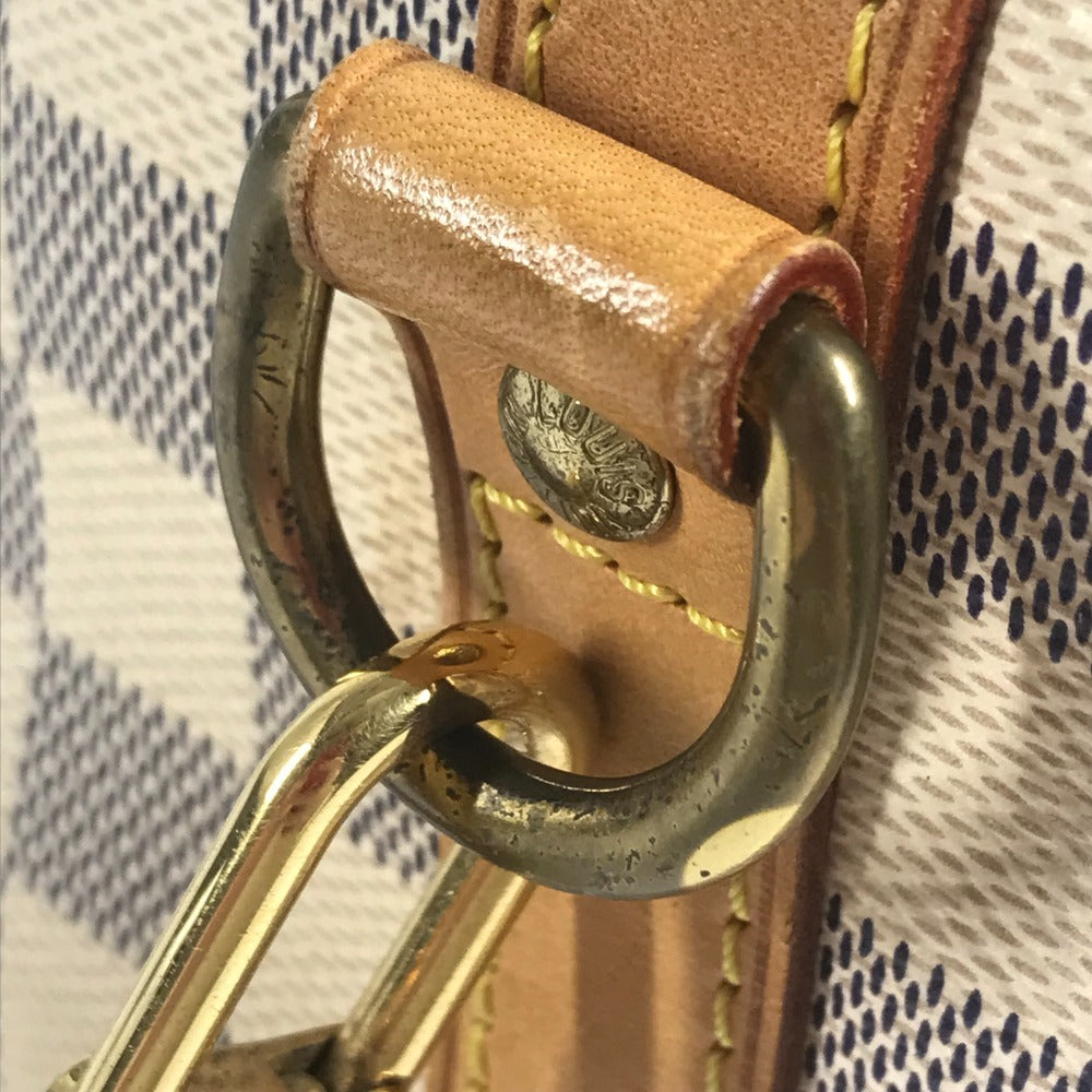 LOUIS VUITTON N40608 Damier Azur Speedy Bandouliere 25 Bag, Mini Boston Bag, Shoulder Bag, Crossbody Bag, Handbag, Damier Azur Canvas, Unisex, White