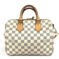LOUIS VUITTON N40608 Damier Azur Speedy Bandouliere 25 Bag, Mini Boston Bag, Shoulder Bag, Crossbody Bag, Handbag, Damier Azur Canvas, Unisex, White