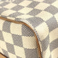 LOUIS VUITTON N40608 Damier Azur Speedy Bandouliere 25 Bag, Mini Boston Bag, Shoulder Bag, Crossbody Bag, Handbag, Damier Azur Canvas, Unisex, White