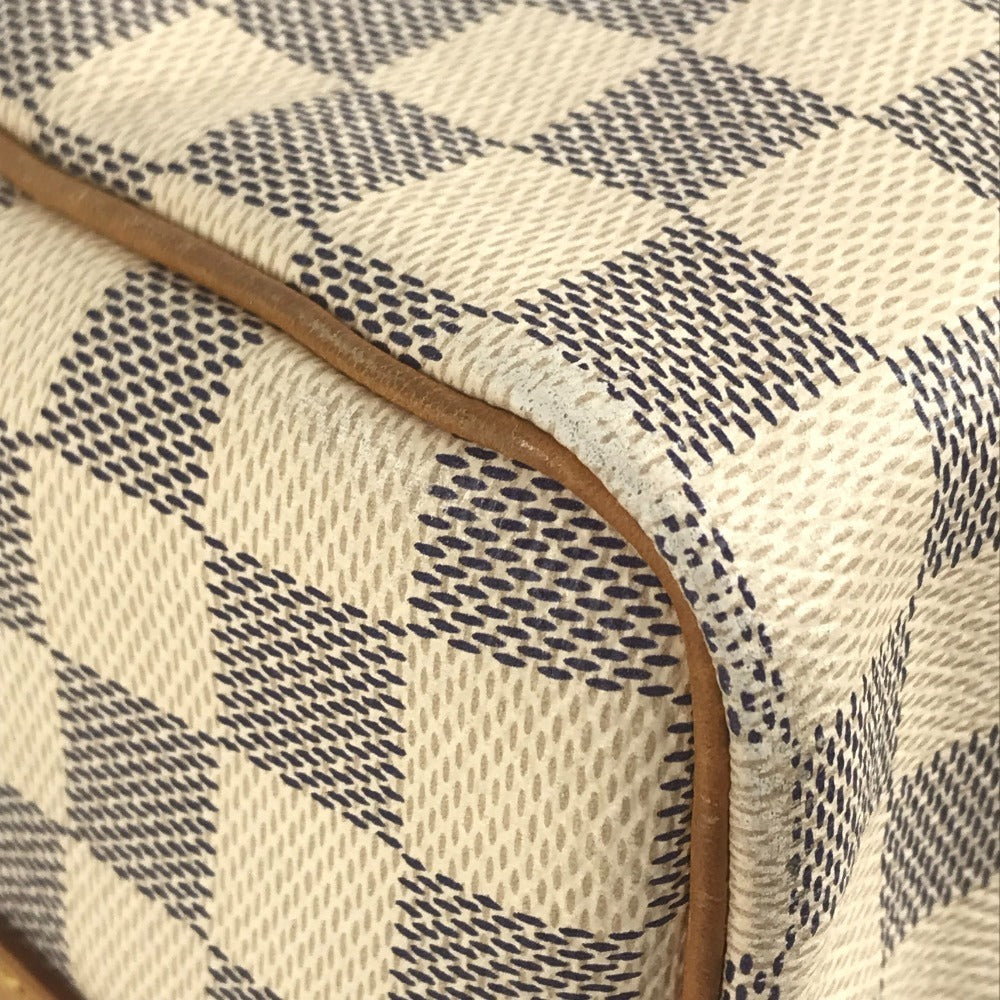 LOUIS VUITTON N40608 Damier Azur Speedy Bandouliere 25 Bag, Mini Boston Bag, Shoulder Bag, Crossbody Bag, Handbag, Damier Azur Canvas, Unisex, White