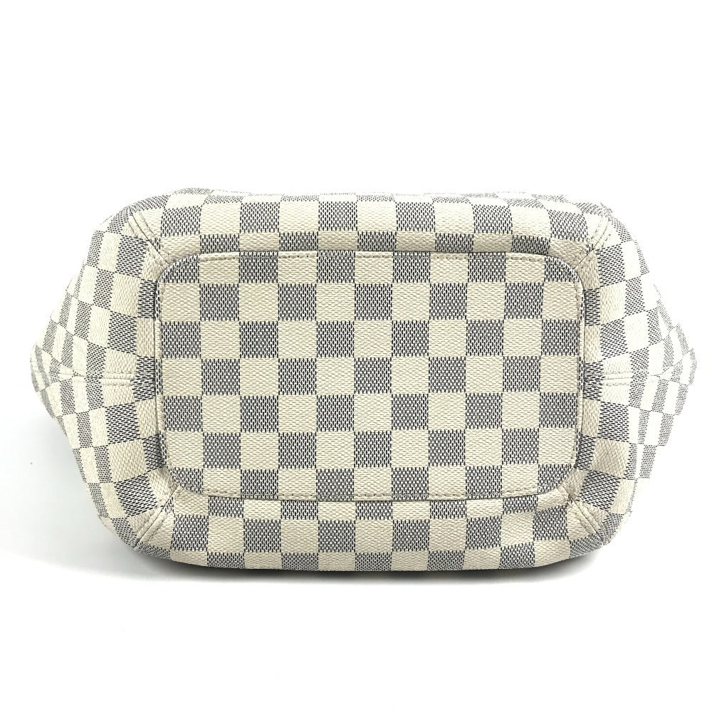 LOUIS VUITTON N41208 ダミエアズール サリナPM 肩掛け トートバッグ カバン ショルダーバッグ ダミエアズールキャンバス レディース ホワイト