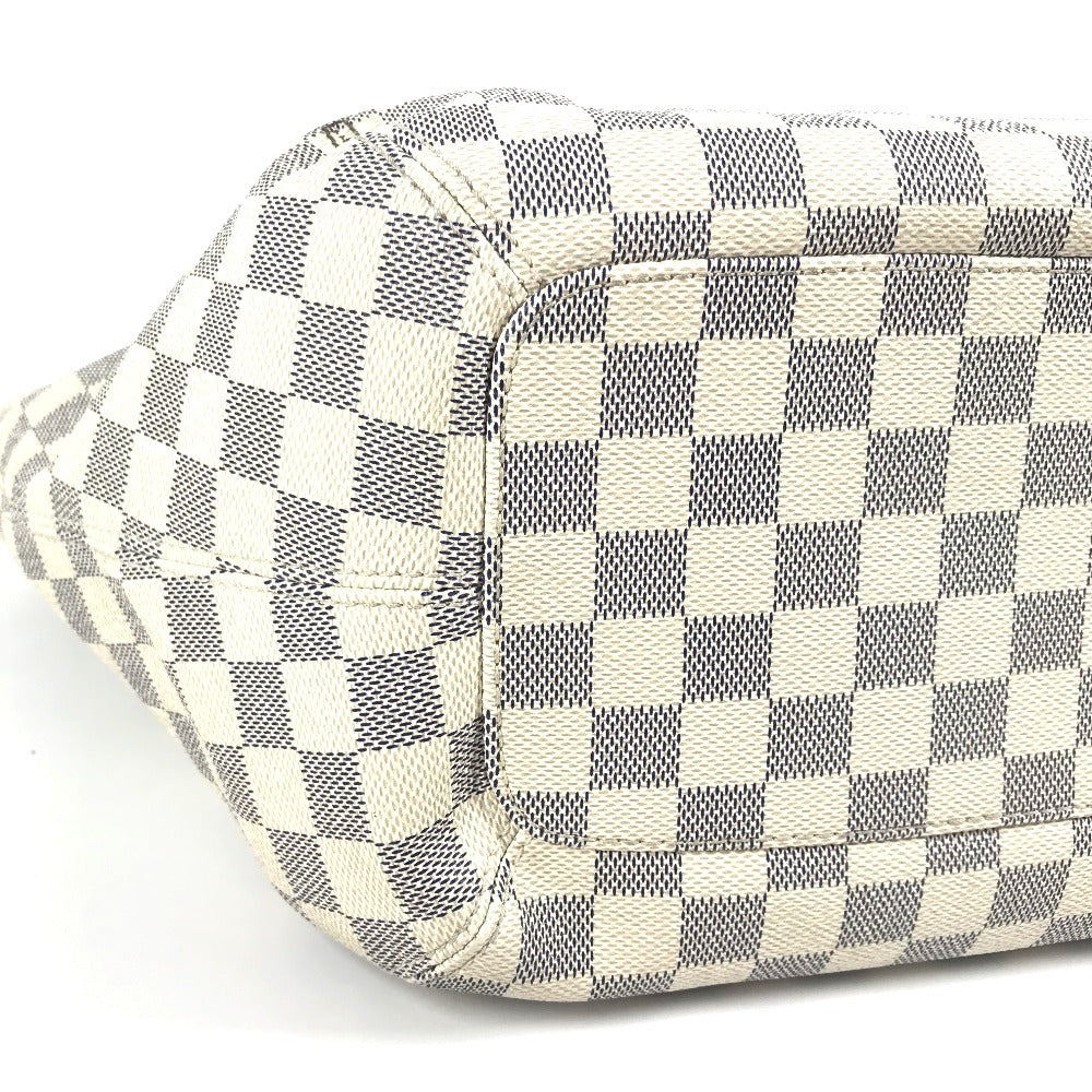 LOUIS VUITTON N41208 ダミエアズール サリナPM 肩掛け トートバッグ カバン ショルダーバッグ ダミエアズールキャンバス レディース ホワイト