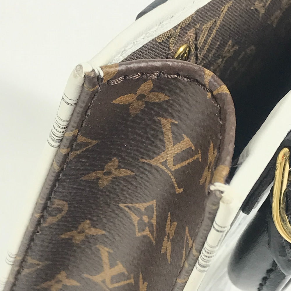 LOUIS VUITTON M80991 フォルナセッティコラボ プティット サックプラ カバン 斜め掛け ハンドバッグ ポシェット 2WAYバッグ ショルダーバッグ レザー レディース ホワイト