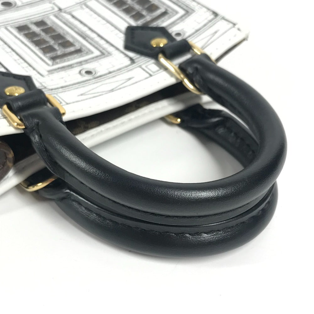 LOUIS VUITTON M80991 フォルナセッティコラボ プティット サックプラ カバン 斜め掛け ハンドバッグ ポシェット 2WAYバッグ ショルダーバッグ レザー レディース ホワイト