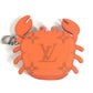 LOUIS VUITTON M01929 モノグラム バッグチャーム LVクラブ バッグチャーム 蟹 カニ コインケース イヤフォンケース キーホルダー モノグラムキャンバス ユニセックス オレンジ