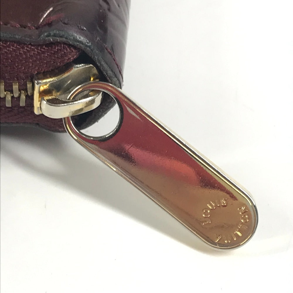 LOUIS VUITTON M93522 モノグラムヴェルニ ジッピーウォレット ラウンドファスナー ロングウォレット 長財布 モノグラムヴェルニキャンバス レディース アマラント パープル