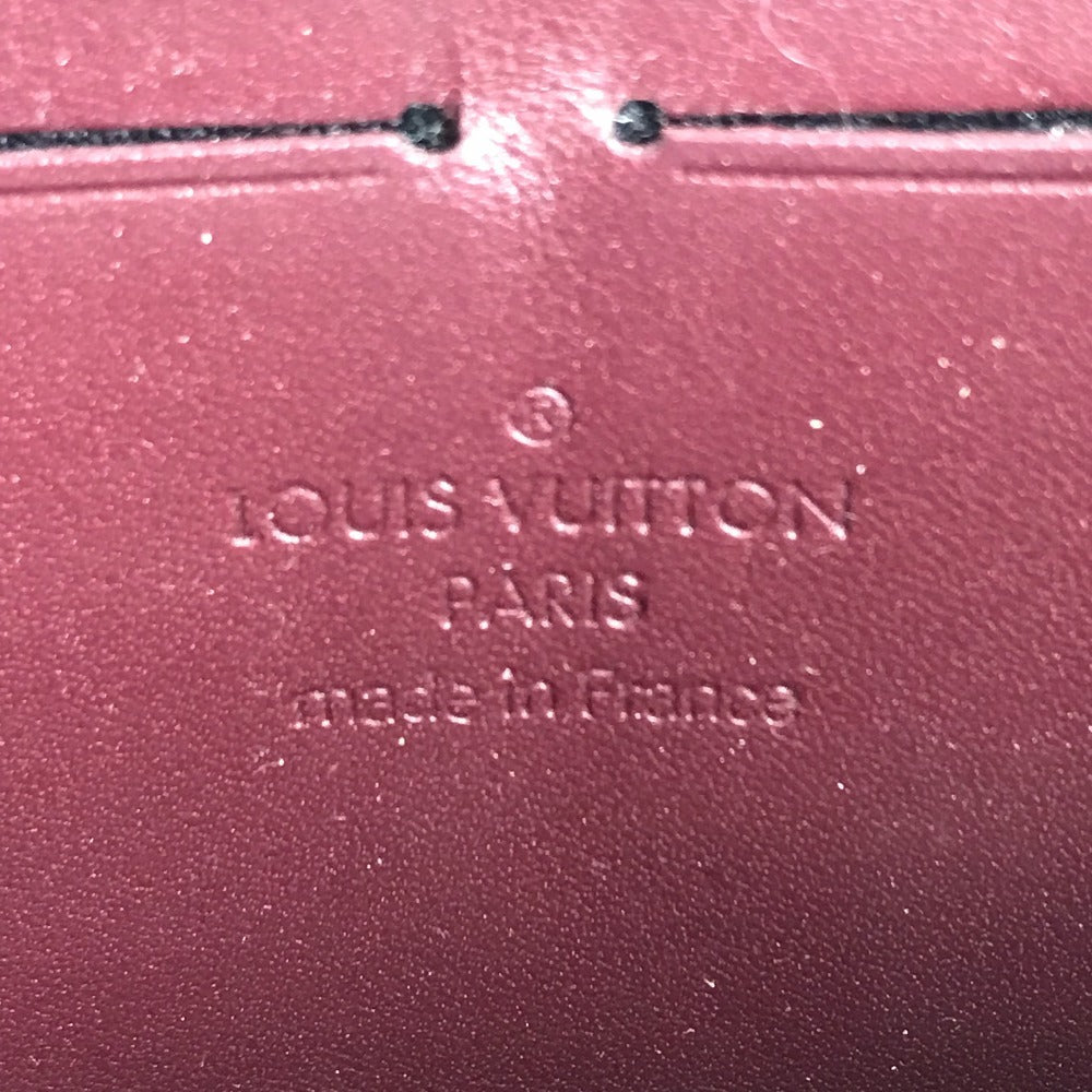 LOUIS VUITTON M93522 モノグラムヴェルニ ジッピーウォレット ラウンドファスナー ロングウォレット 長財布 モノグラムヴェルニキャンバス レディース アマラント パープル
