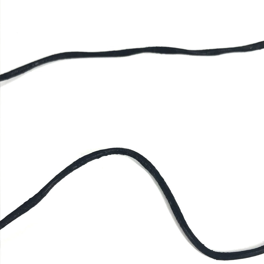 HERMES セット ネックレス アクセサリー AMOUR アムール ペア チョーカー お揃い 2つセット 革紐 ネックレス メタル ユニセックス シルバー