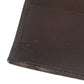GUCCI 115239 グッチシマ ロゴ GG ステーショナリー 2つ折り ケース ノートカバー シマレザー ユニセックス ブラウン