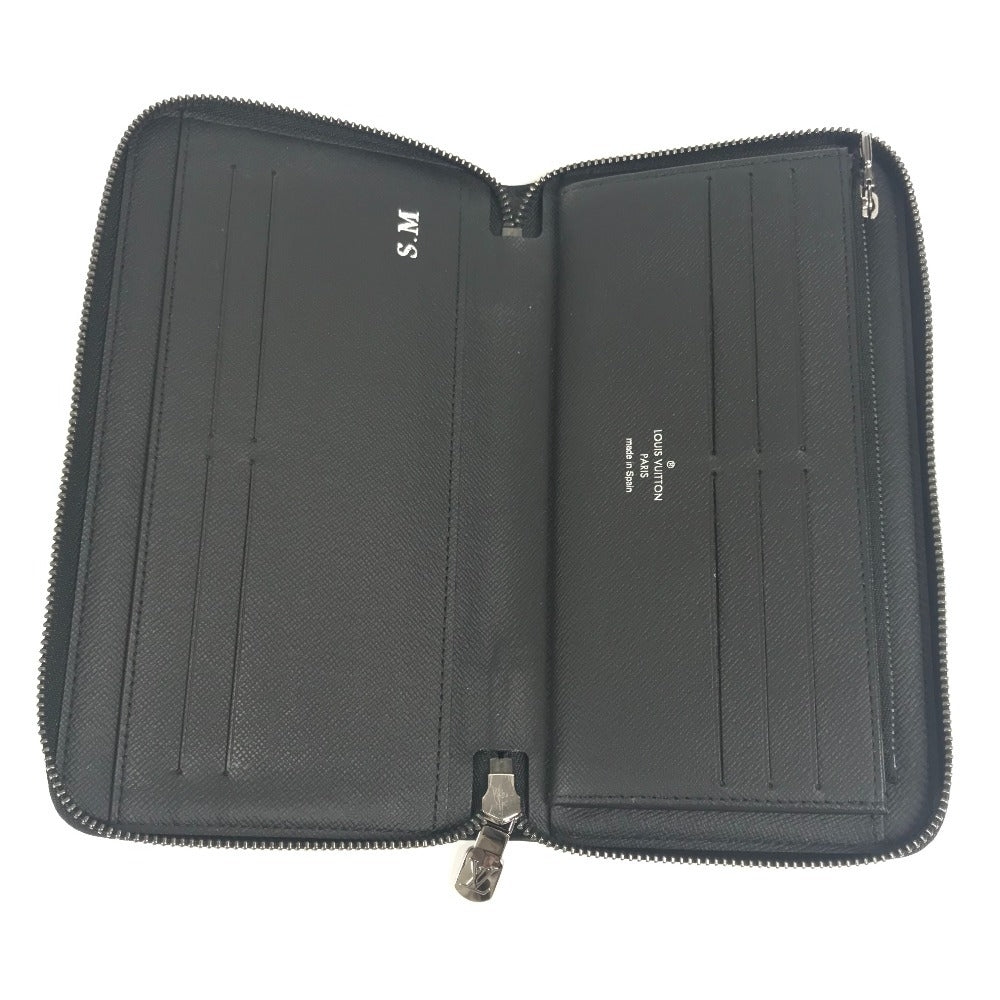 LOUIS VUITTON M82081 モノグラムエクリプス ジッピー･オーガナイザー NM ラウンドファスナー ロングウォレット 長財布 モノグラムエクリプスキャンバス ユニセックス ブラック