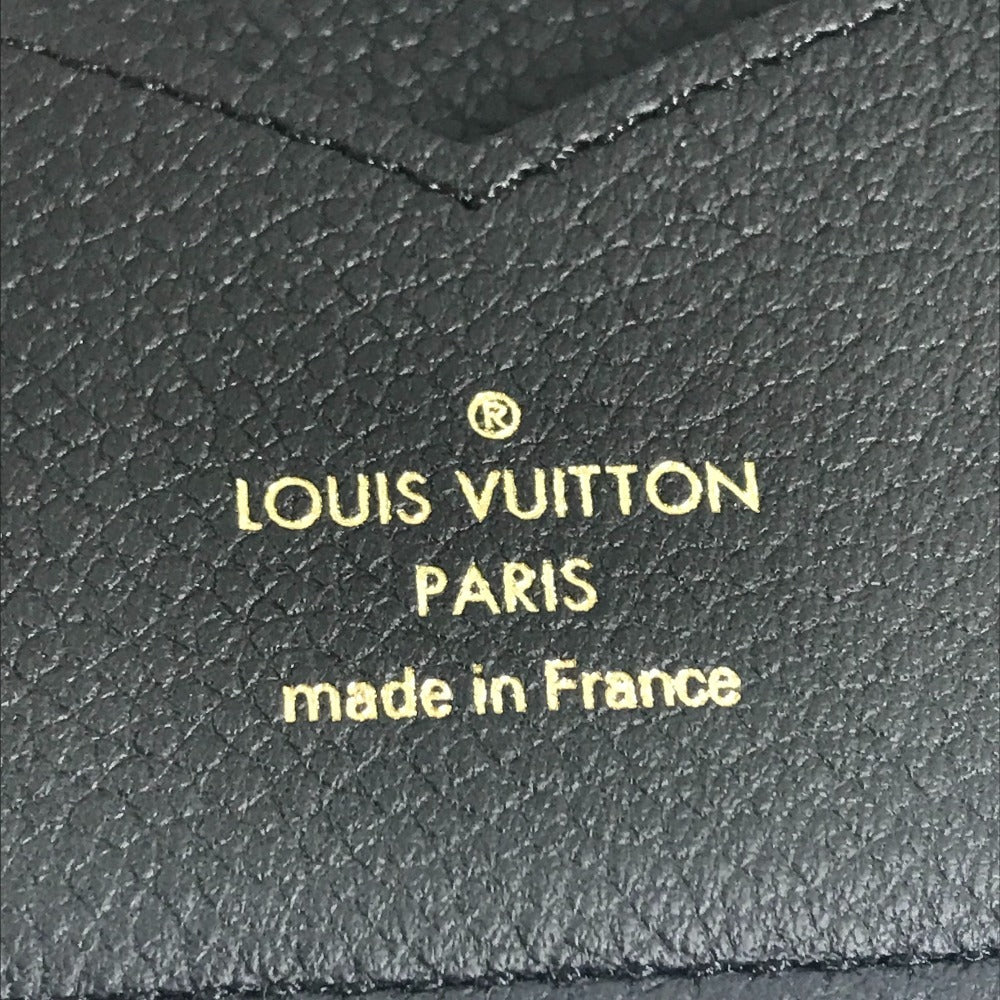 LOUIS VUITTON M63914 モノグラムアンプラント クーヴェルテュール パスポール NM パスポートカバー ステーショナリー 2つ折り パスポートケース モノグラムアンプラントレザー ユニセックス ノワール ブラック