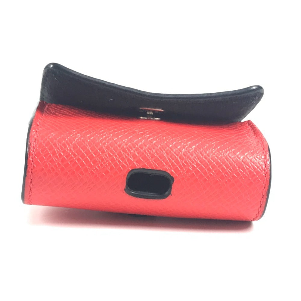 LOUIS VUITTON M77284 モノグラム タイガラマ イヤホン ポーチ airpods エアポッズ イヤフォンケース モノグラムキャンバス ユニセックス レッド