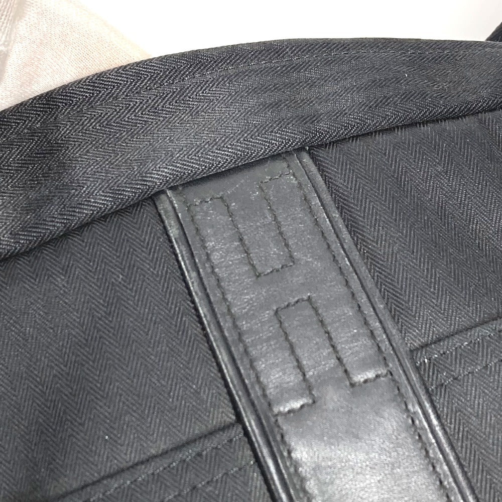 HERMES アカプルコ バサス MM アカプルコバサスMM カバン 斜め掛け メッセンジャーバッグ ショルダーバッグ トワルシェブロン レディース ブラック
