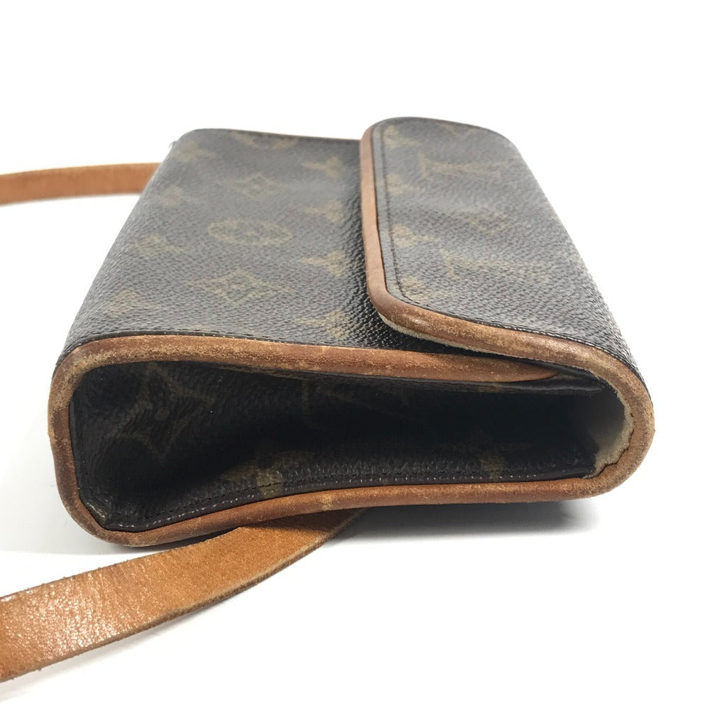 LOUIS VUITTON M51855 モノグラム ポシェット フロランティーヌ カバン ベルトバッグ ボディバッグ クロス ウエストバッグ モノグラムキャンバス レディース ブラウン