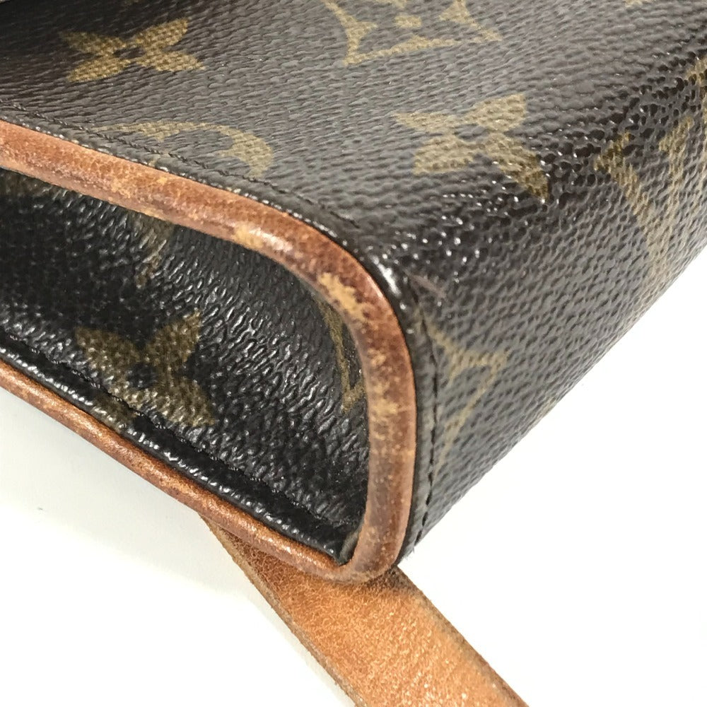 LOUIS VUITTON M51855 モノグラム ポシェット フロランティーヌ カバン ベルトバッグ ボディバッグ クロス ウエストバッグ モノグラムキャンバス レディース ブラウン