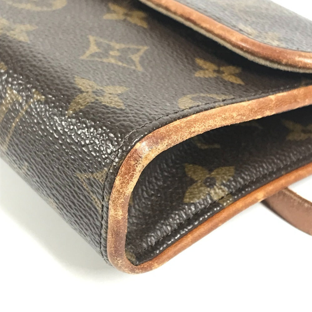 LOUIS VUITTON M51855 モノグラム ポシェット フロランティーヌ カバン ベルトバッグ ボディバッグ クロス ウエストバッグ モノグラムキャンバス レディース ブラウン