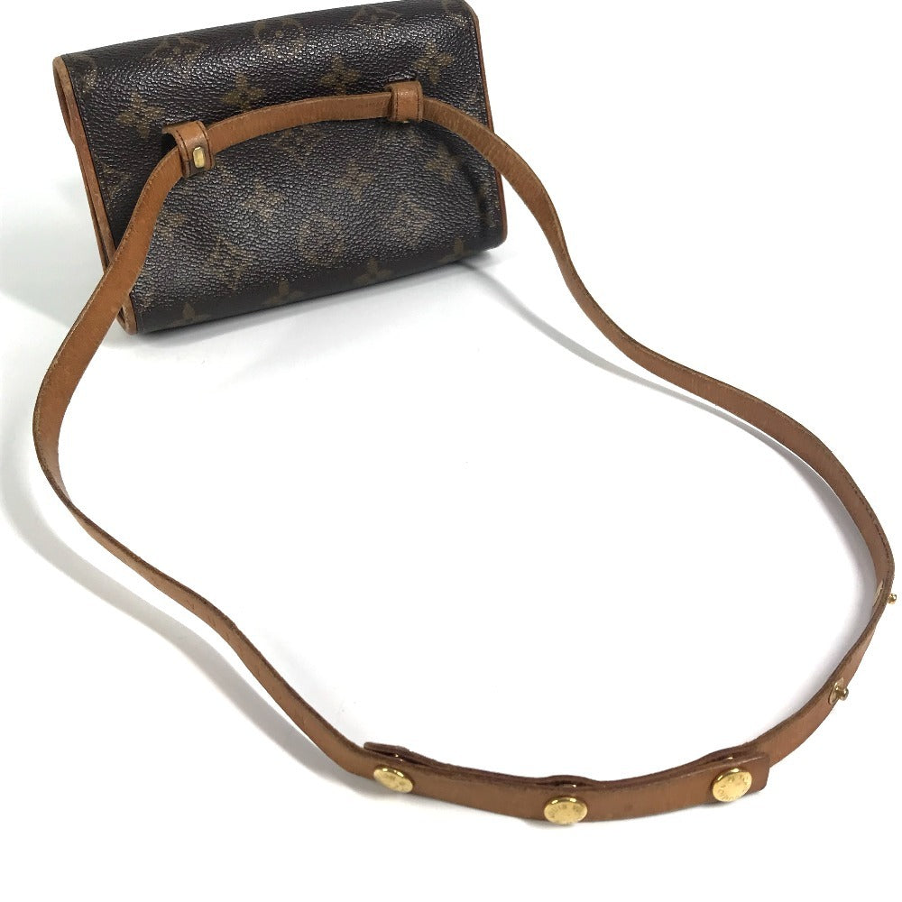 LOUIS VUITTON M51855 モノグラム ポシェット フロランティーヌ カバン ベルトバッグ ボディバッグ クロス ウエストバッグ モノグラムキャンバス レディース ブラウン