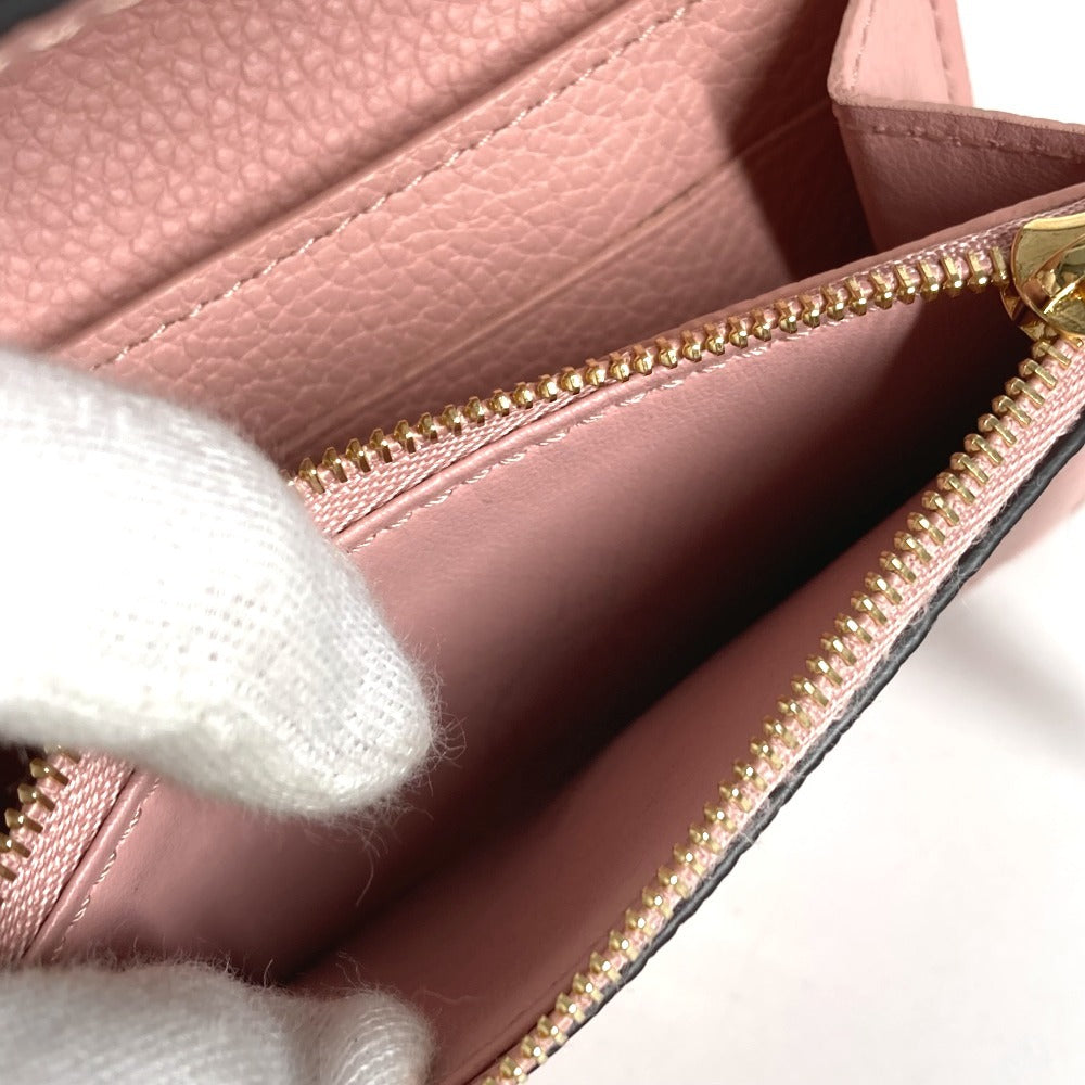 LOUIS VUITTON M81520 モノグラムアンプラント ポルトモネ･ロザリ ポルトモネロザリ コンパクトウォレット 2つ折り財布 モノグラムアンプラントレザー レディース ローズプードル ピンク