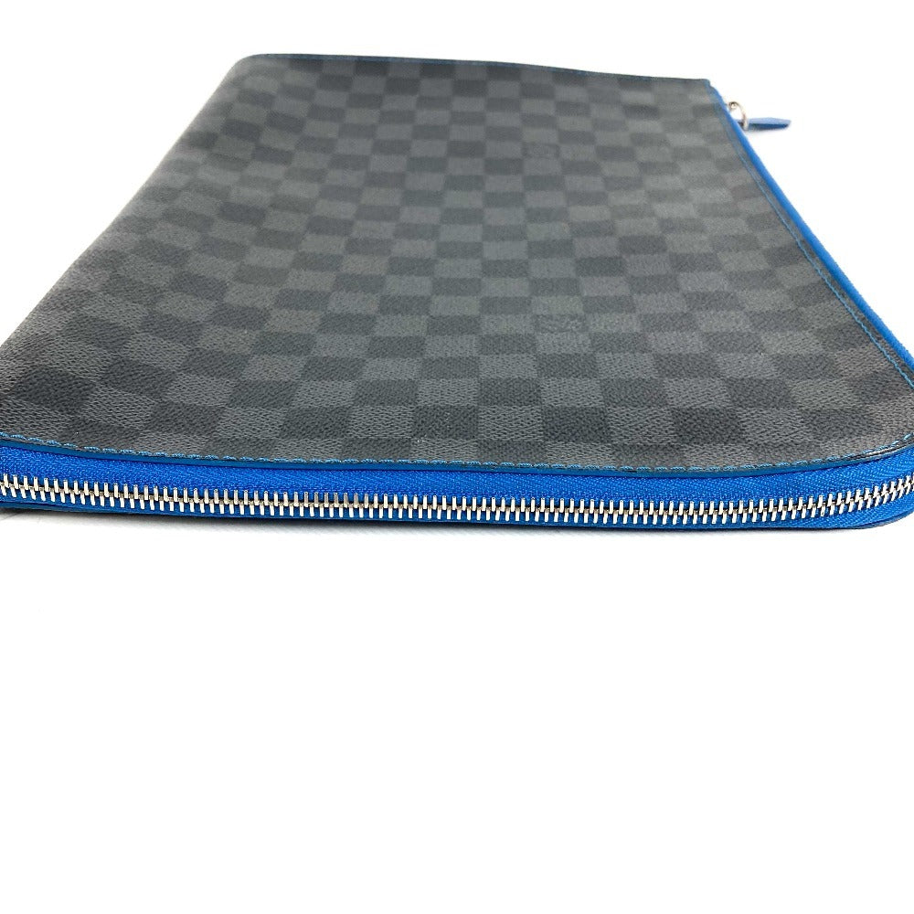 LOUIS VUITTON N64032 ダミエグラフィット ポシェット ジュール GM ポシェットジュール GM カバン ポーチ セカンドバッグ L字ファスナー クラッチバッグ ダミエグラフィットキャンバス ユニセックス ブラック